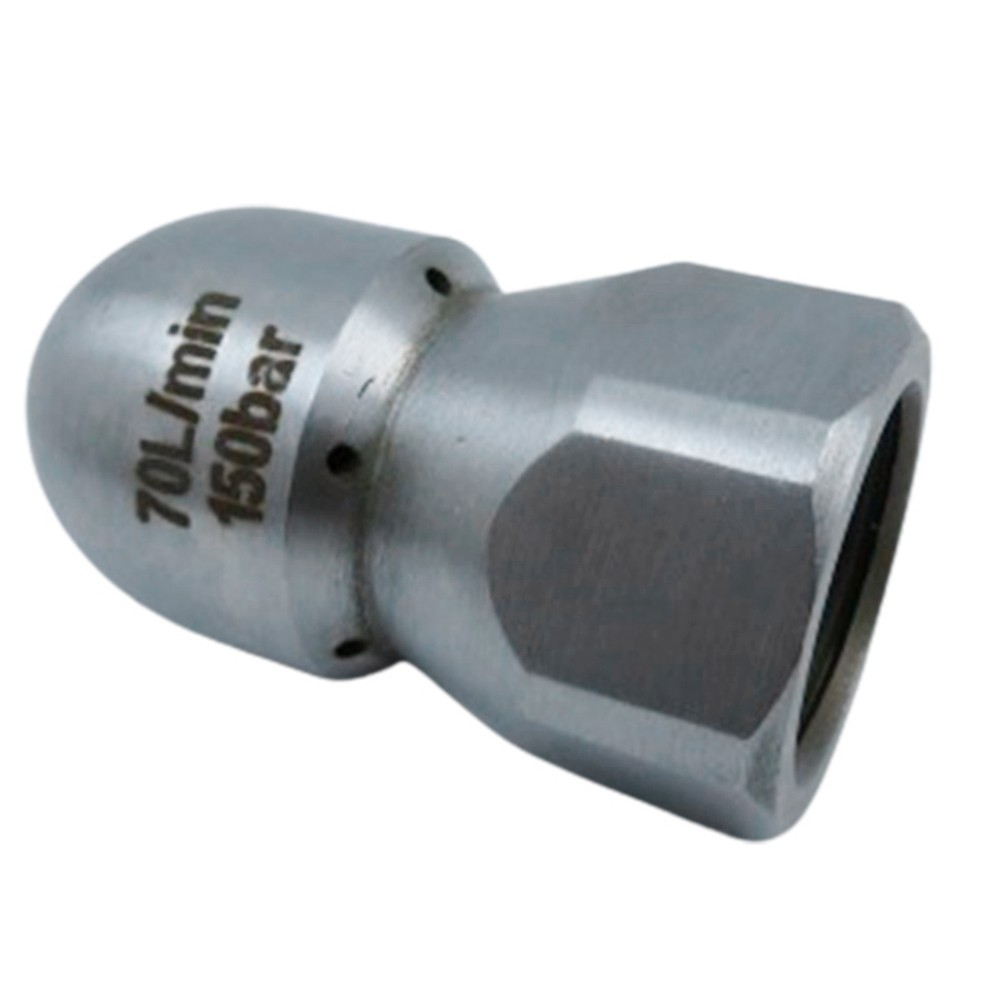 G1/2inch Pressure-Drain Jetter Hose Nozzle Flusher Pipe Nozzles For Heavy Dirty