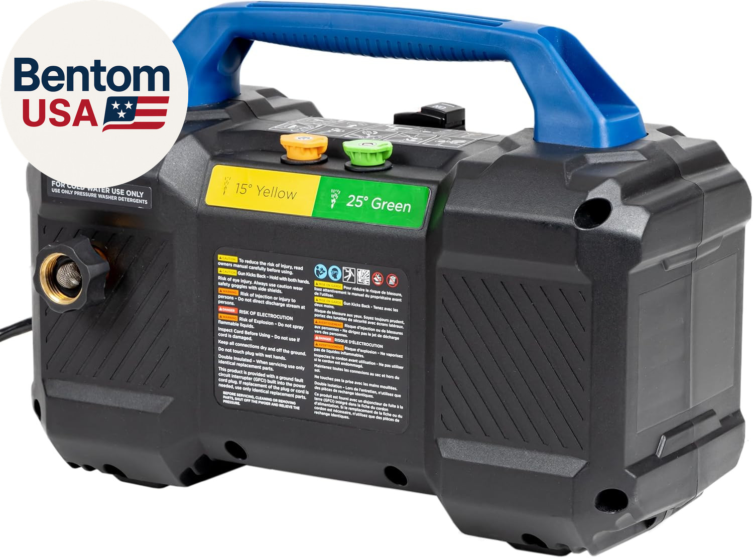 Westinghouse Epx3100V Electric Pressure Washer, 2100 Max PSI 1.76 Max GPM, Built