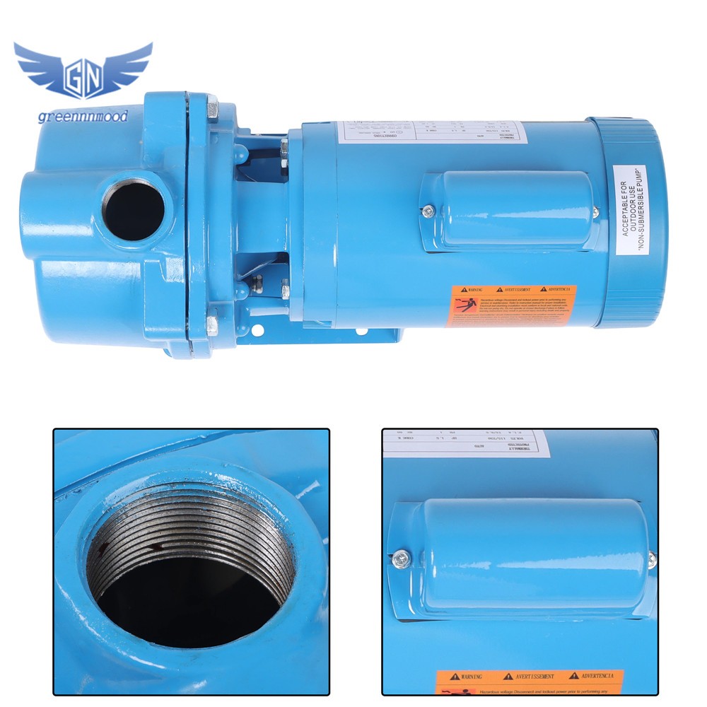 1.5 HP GT15 Water Well Irrigation Sprinkler Pump 1PH 115/230V Self Priming