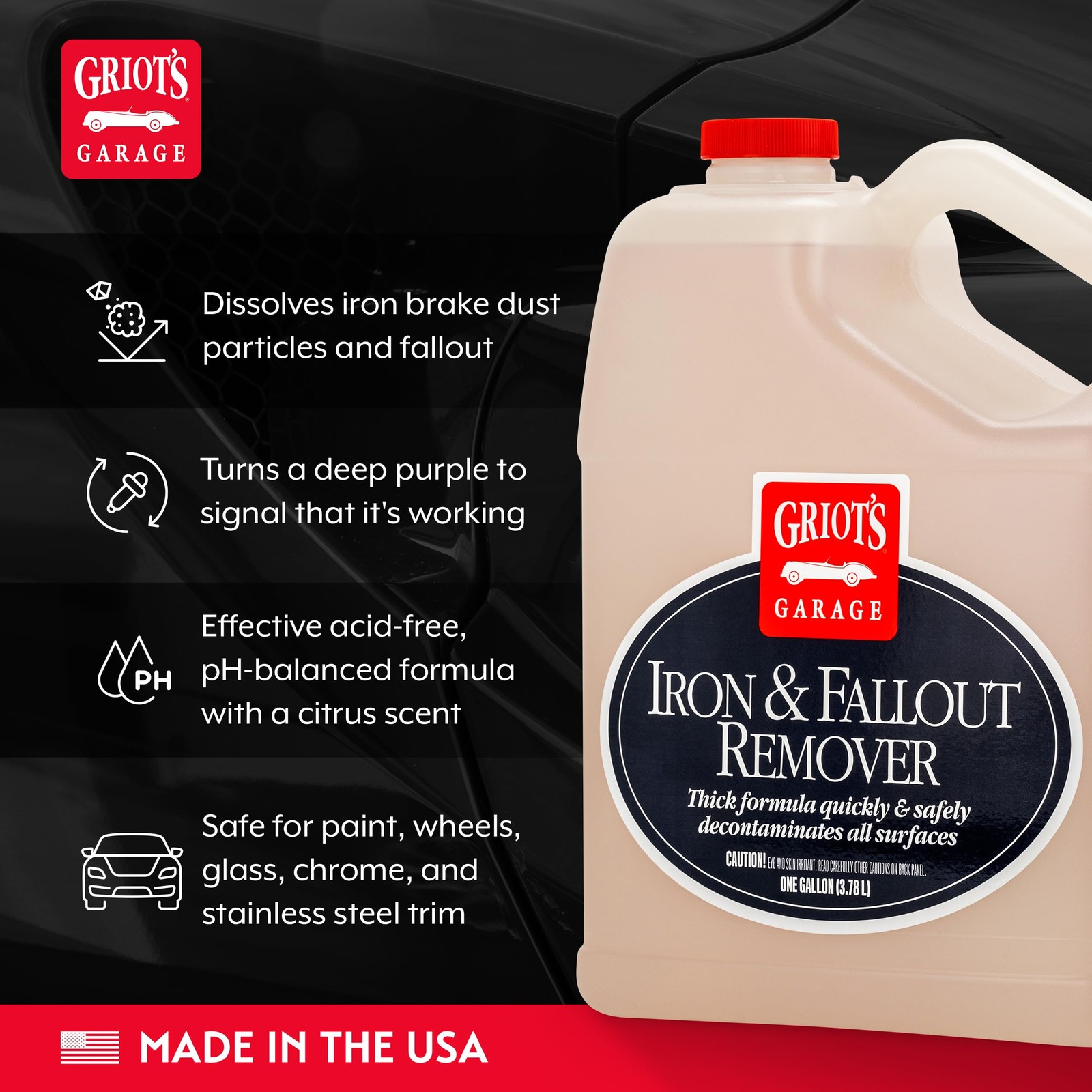 Griot’S Garage Griots Garage Iron And Fallout Remover For Car Detailing And