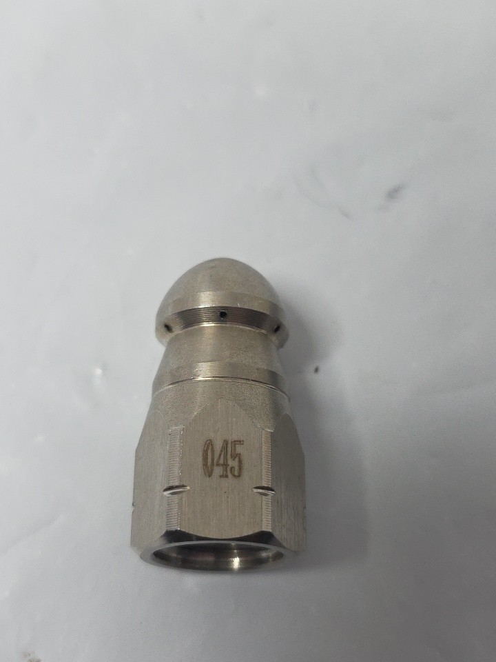 Stainless Steel S Jetter Nozzle Pressure Washer Drain Clean Nozzles Tips 045. B
