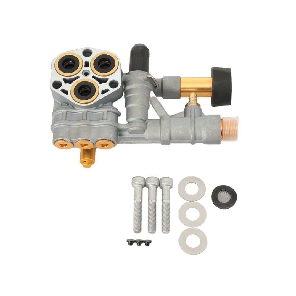 Cleaning Manifold Kit For Axial Cam Pressure Washer Pump 7108366, 510020, 520006