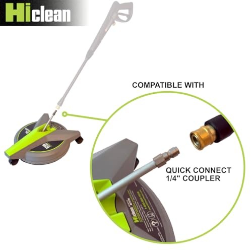 12″ Electric Pressure Washer Surface Cleaner with 12 Inch Surface Cleaner