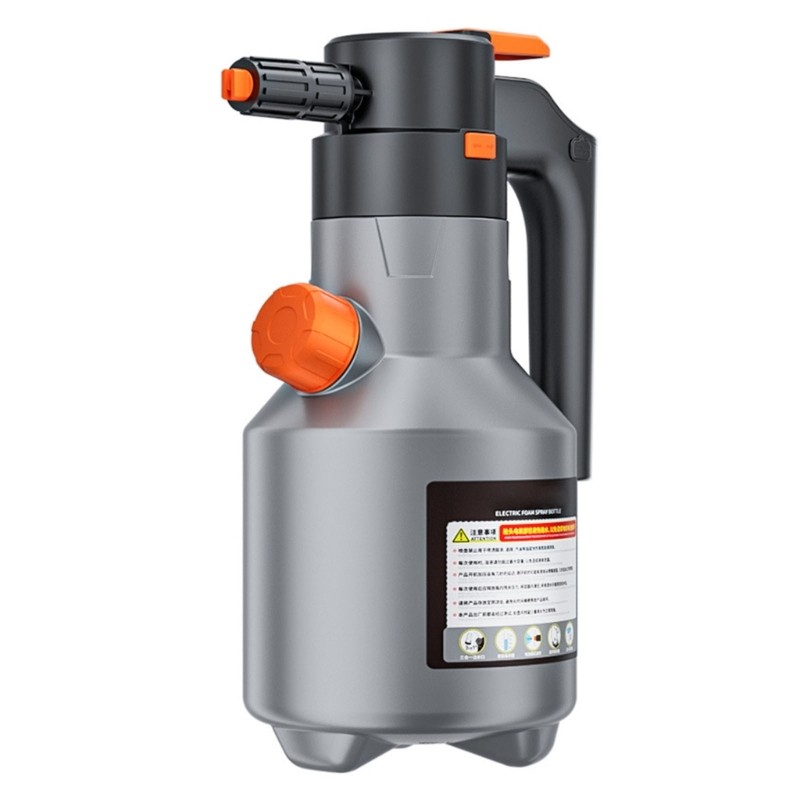 2Liters Electric Foam Sprayer Car Washing Foam Sprayer Can USB C Rechargeable