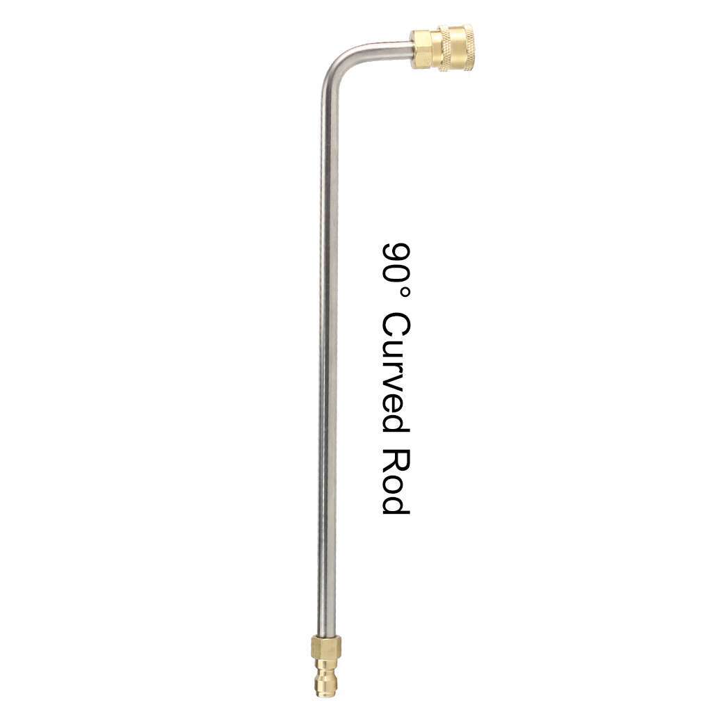 High Pressure Washer Lance Wand Gutter Cleaner Wand 1/4 Quick-Connect Nozzle