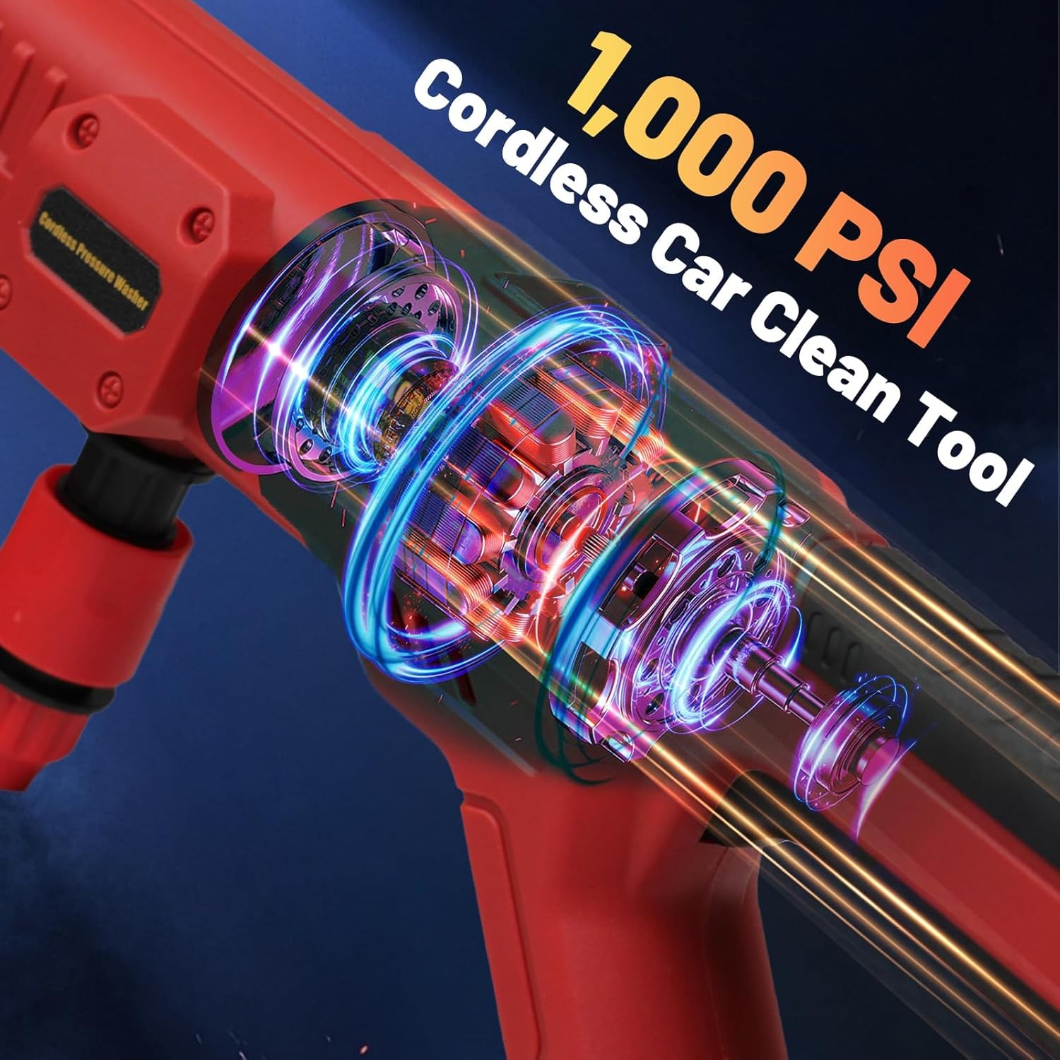 Cordless Cleaner Tool for Milwaukee M18 Battery, Portable Handheld Car Cleaner 1