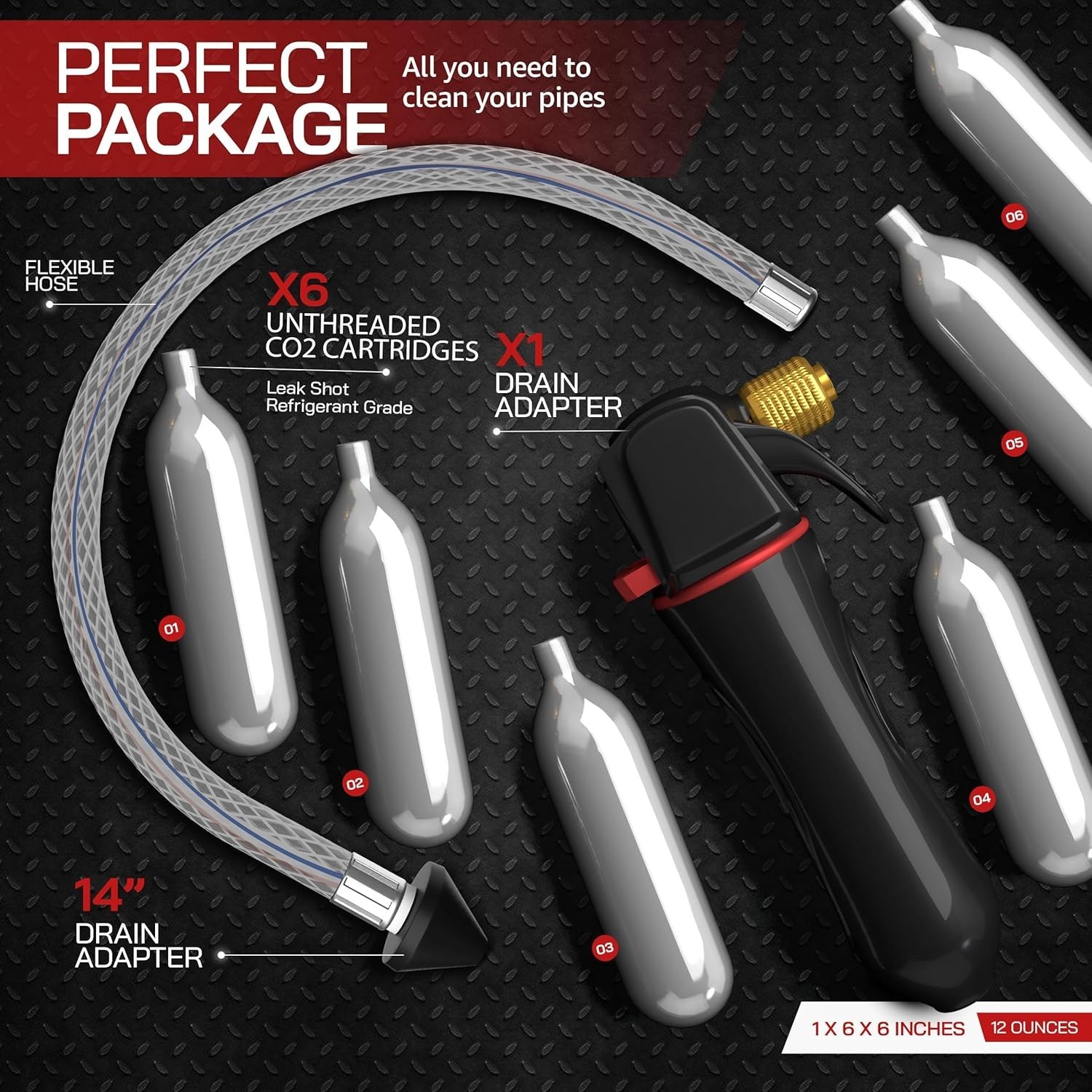Powerful Gallo Drain Gun – Eco-Friendly CO2 Tool for HVAC Drain Clogs & Cleaning