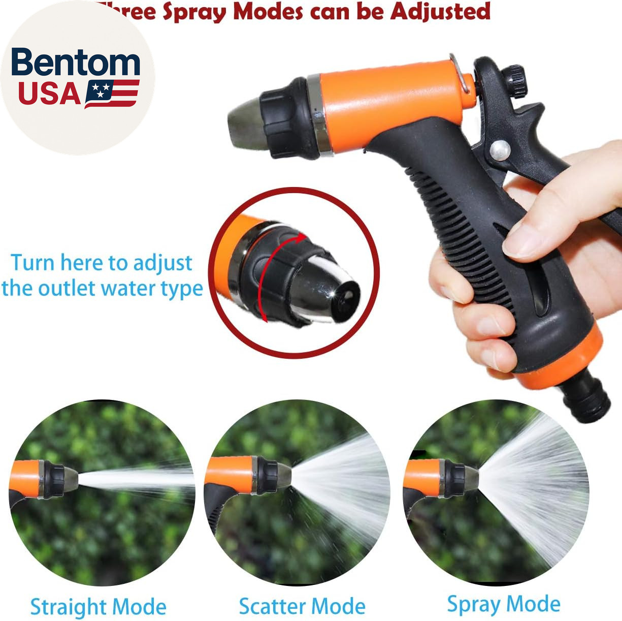 Electric Pressure Washer Pump, 12V 100W Portable High Pressure Power Intelligent