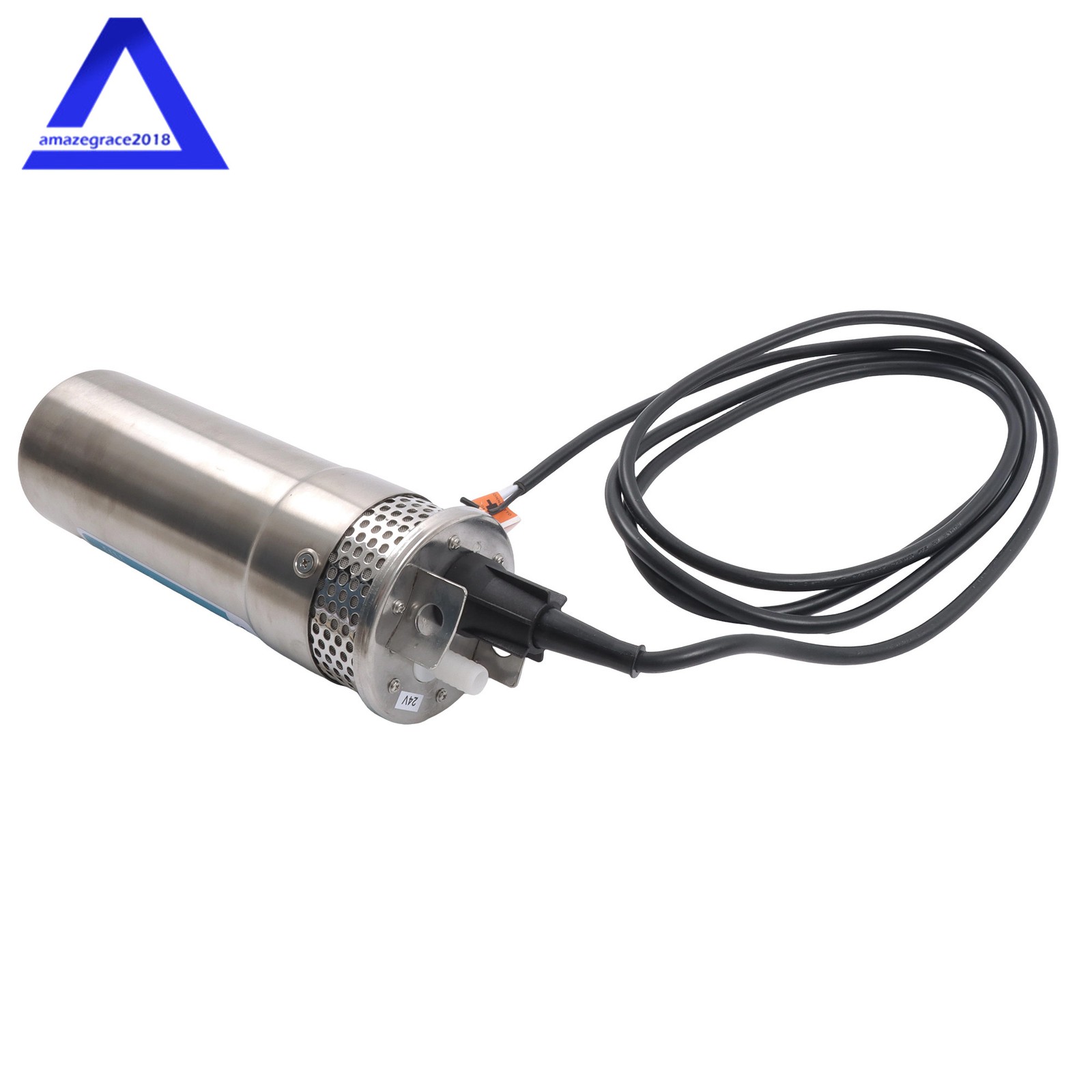 24V DC Submersible Deep Well Water Pump 3.2GPM 230FT Solar Water Pump Stainless
