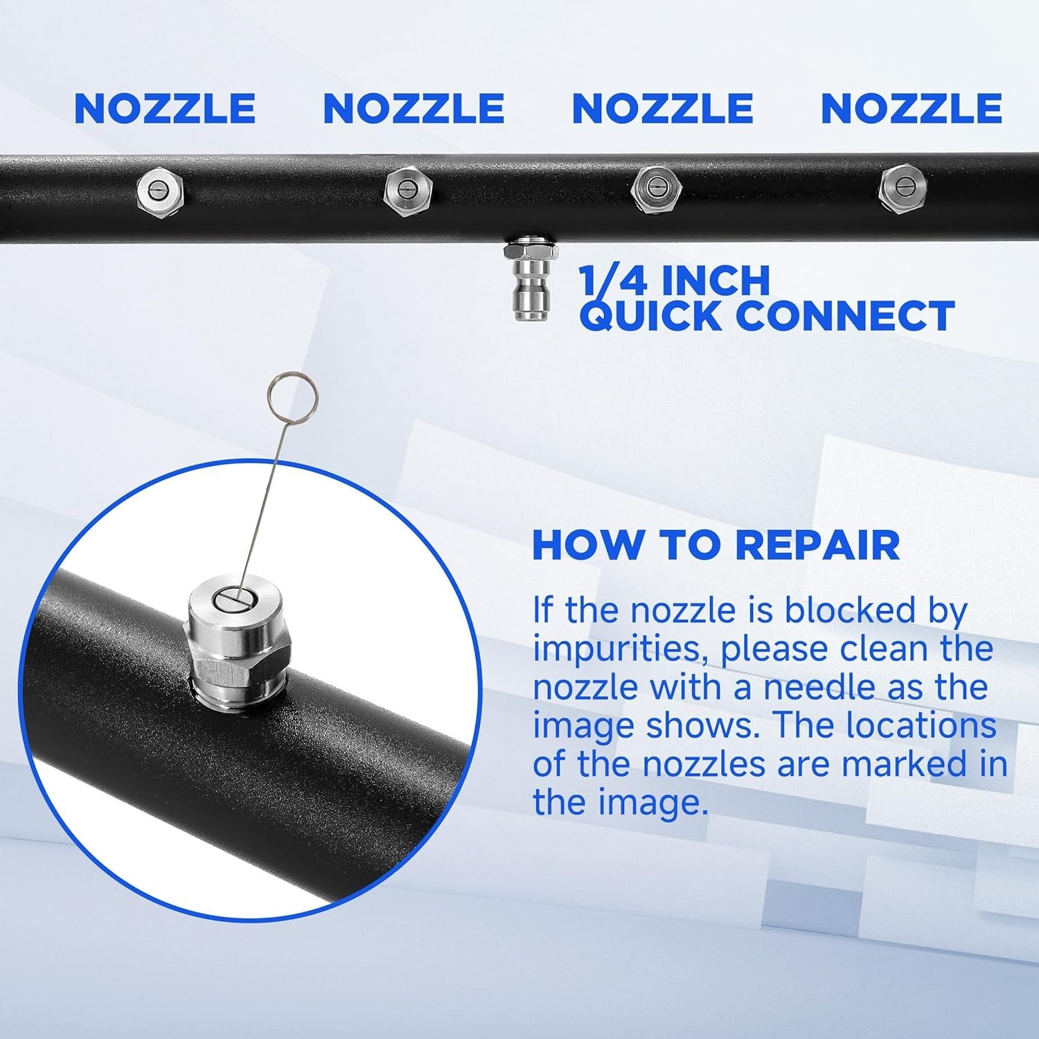 Lightweight Aluminum Undercarriage Cleaner for Effective Vehicle Maintenance