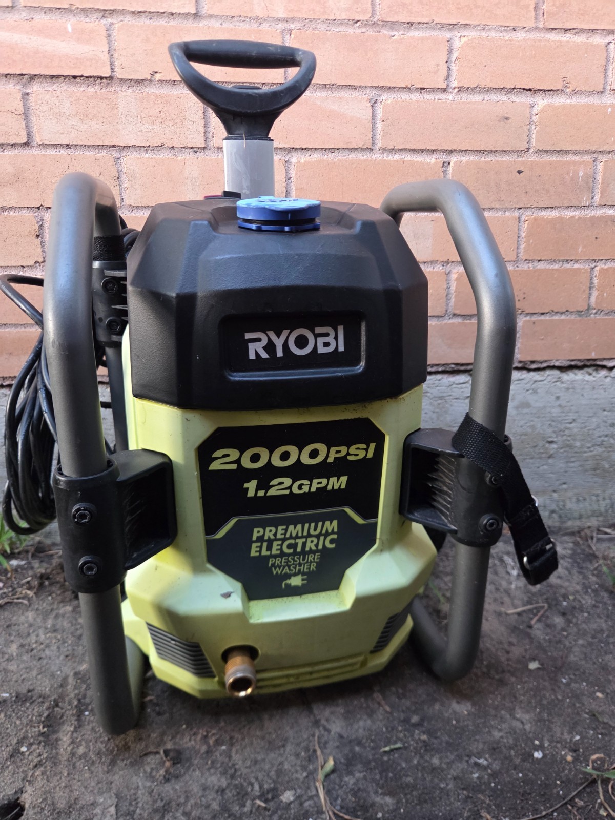 RYOBI 2000 PSI 1.2 GPM Cold Water Electric Pressure Washer pump only NO