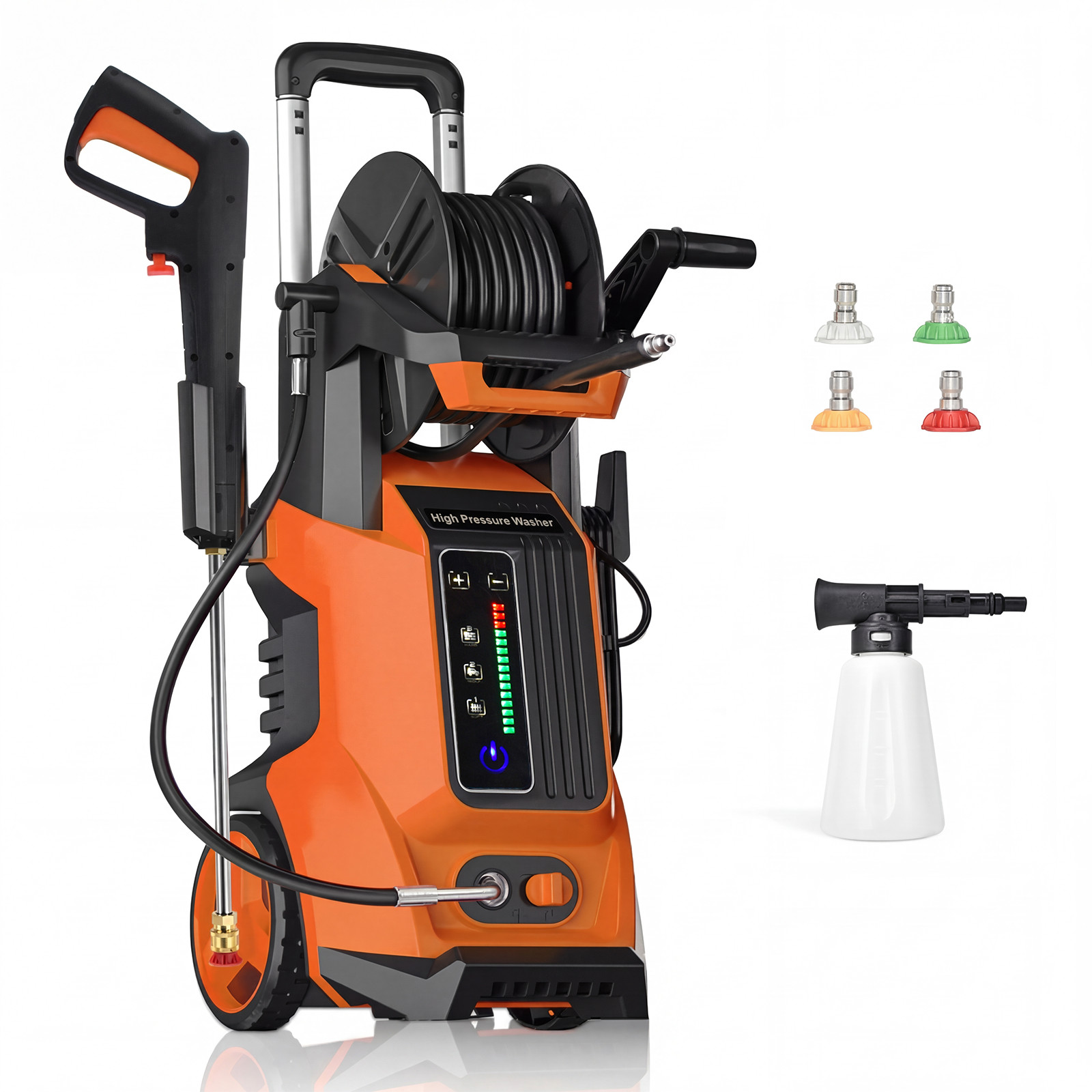 [5200 PSI Pressure Washer] 5200 PSI Electric Pressure Washer | 3.6 GPM Power