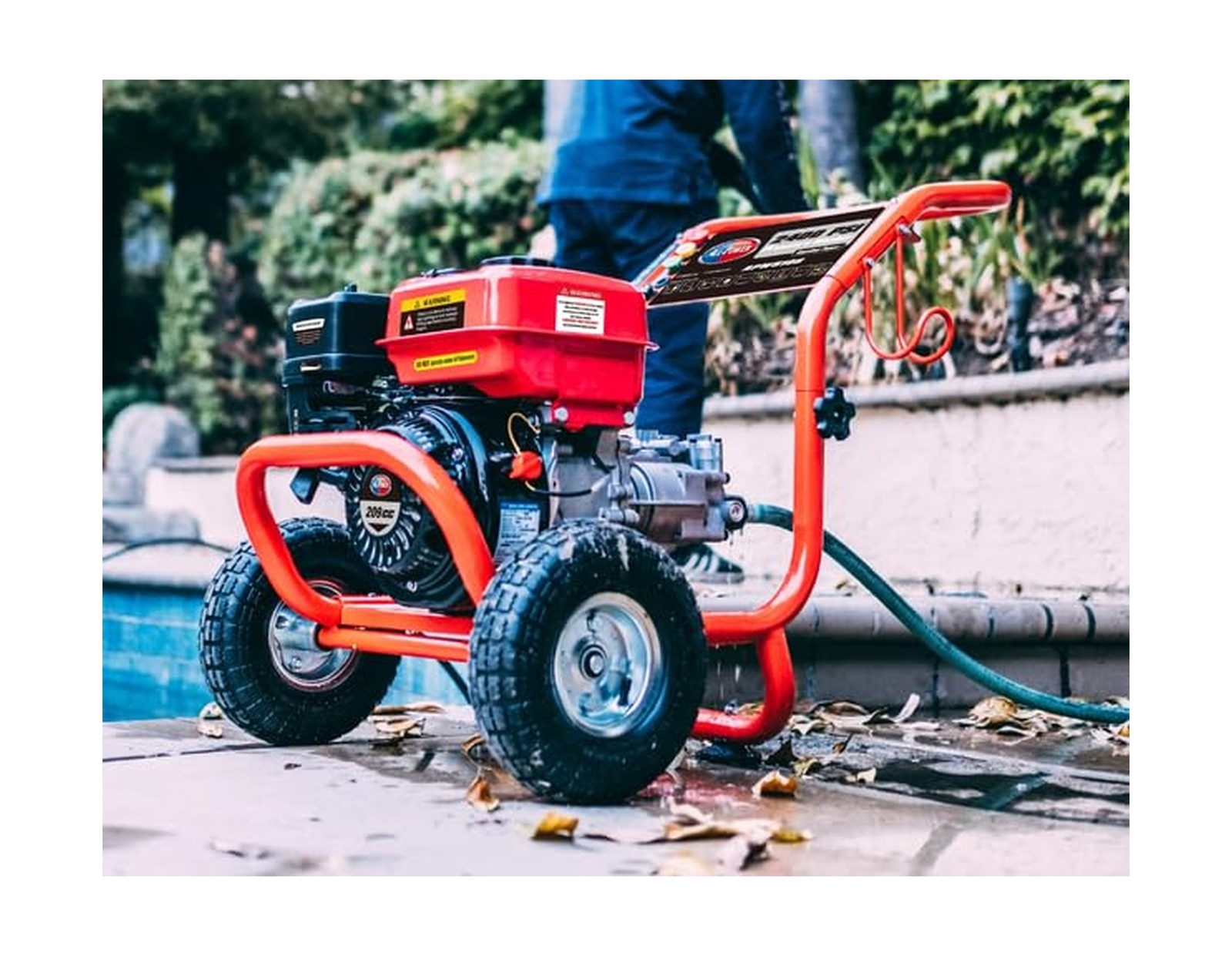 All Power, APW5108 Pressure Washer 2400 PSI 2.5 GPM, 5 Quick Connect Spray No…