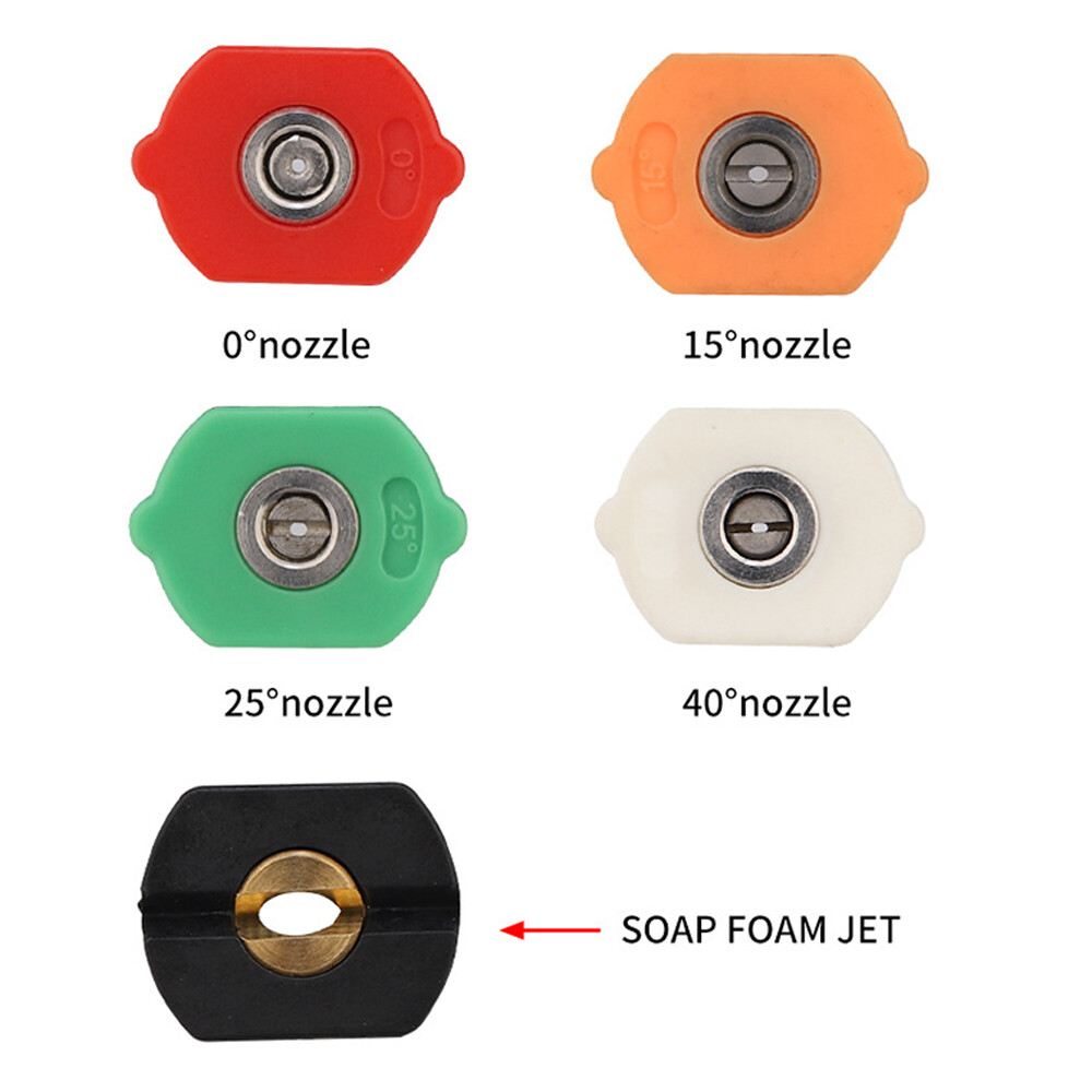 High Pressure 1/4″4000PSI Washer Rotating Turbo Nozzle Spray Tip 2.5-4 GPM Quick