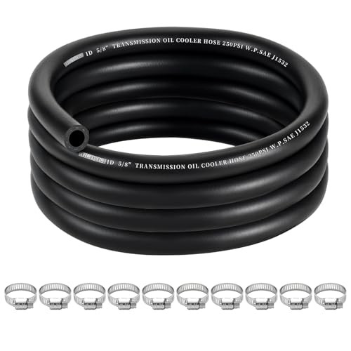 5/8″ Transmission Cooler Hose 10FT, SAE J1532 150 PSI Power Steering 5/8 10FT