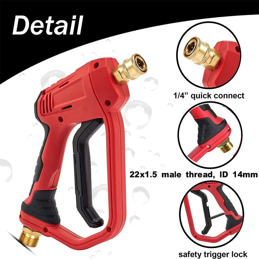 Wide Compatibility with Most Pressure Washers for Various Cleaning Tasks