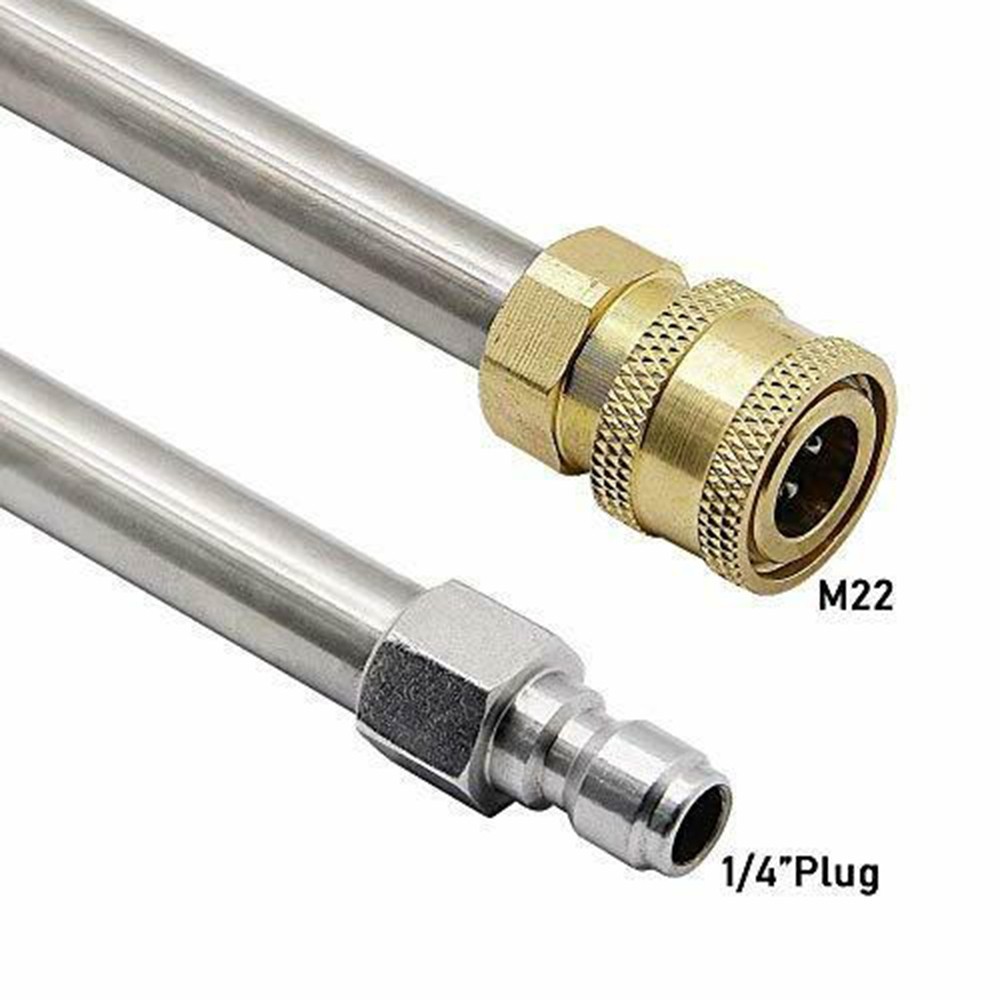 16inch/40cm Extension Wand Lance for High Pressure Washer 1/4inch Quick Connect