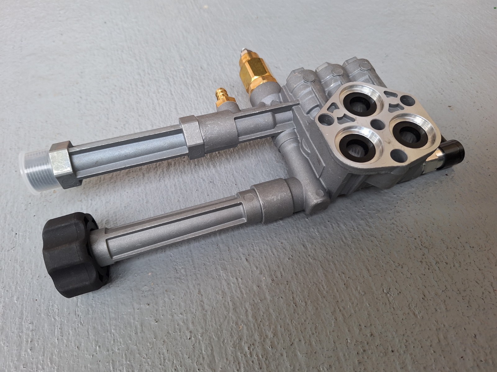 Cabezal de bomba de lavado a presión de aluminio AR42940 para Troy Bilt AR Pump
