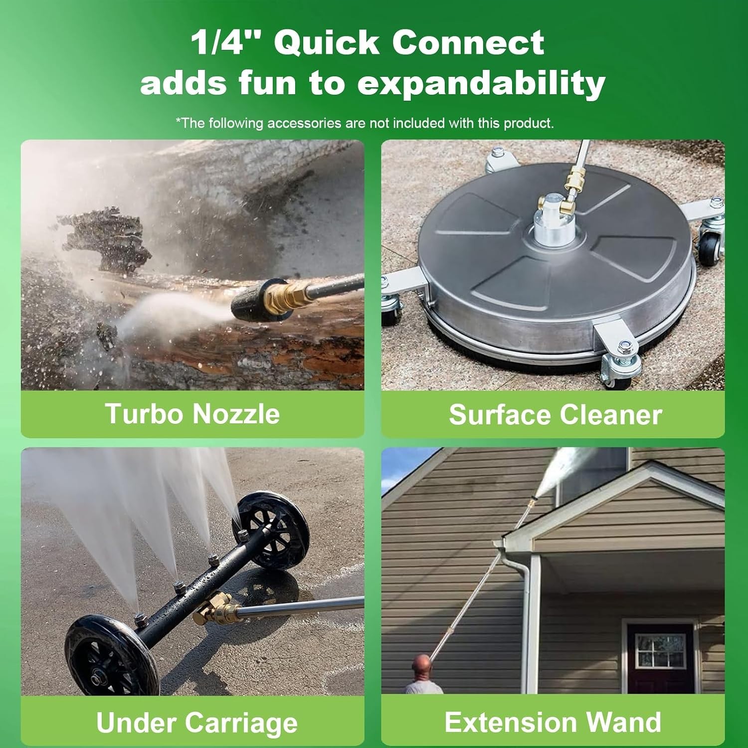 Compact Electric Pressure Washer 5000 PSI & 33 FT Hose – Ideal for Home Cleaning