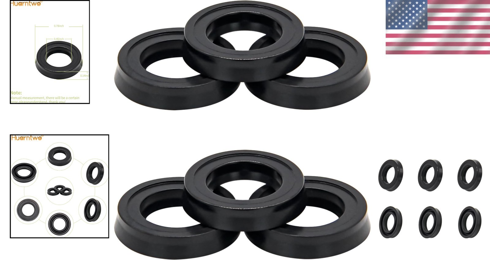 6-Piece Seal Kit for AR2235 & Briggs & Stratton Pressure Washers – Easy Install
