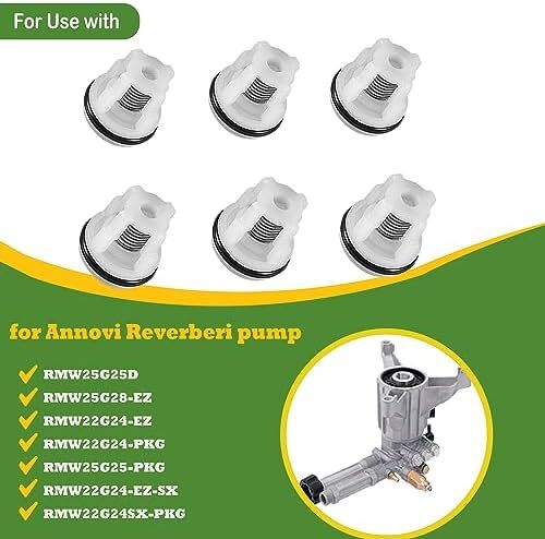 Pump Check Valve Kit Pressure Washer RMW RMV RMW2.2G24 Husky HU80722 Rebuild Fix