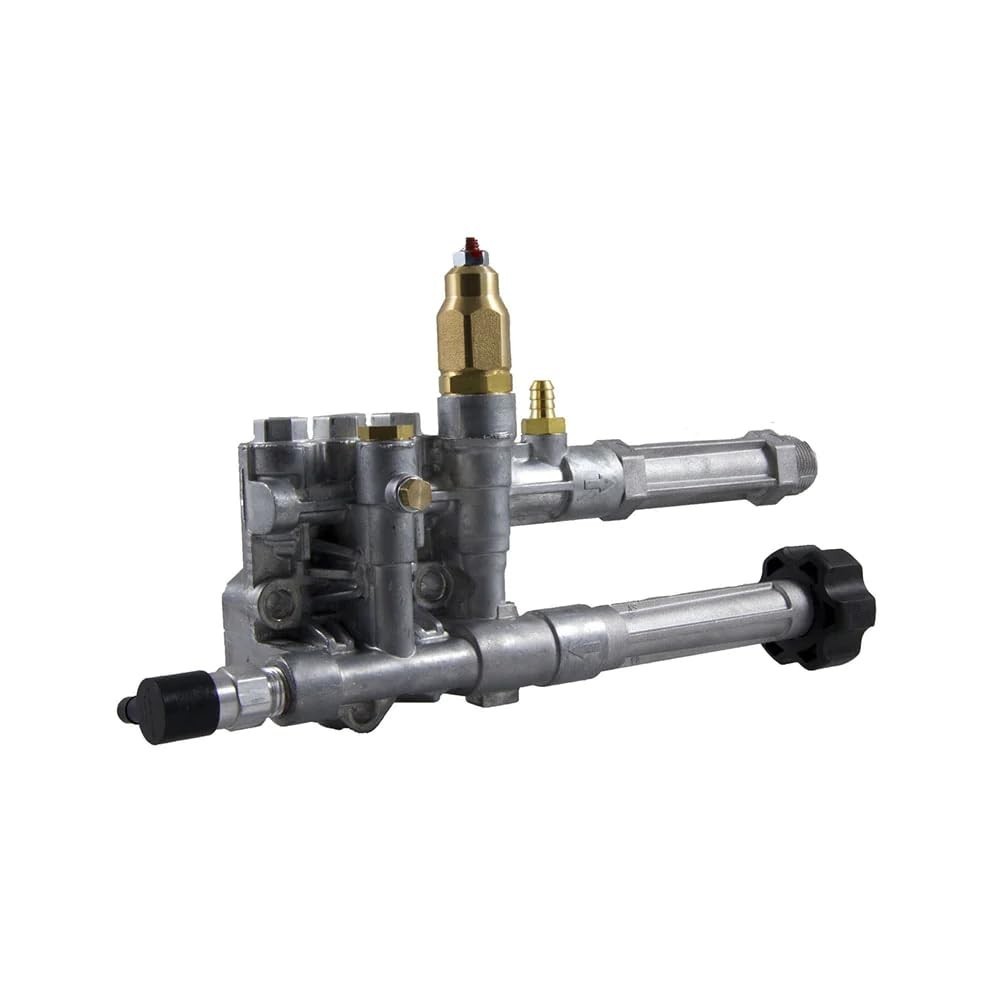 Pressure Washer Pump Head Assembly with Unloader & Check Valves – Compatible Mod