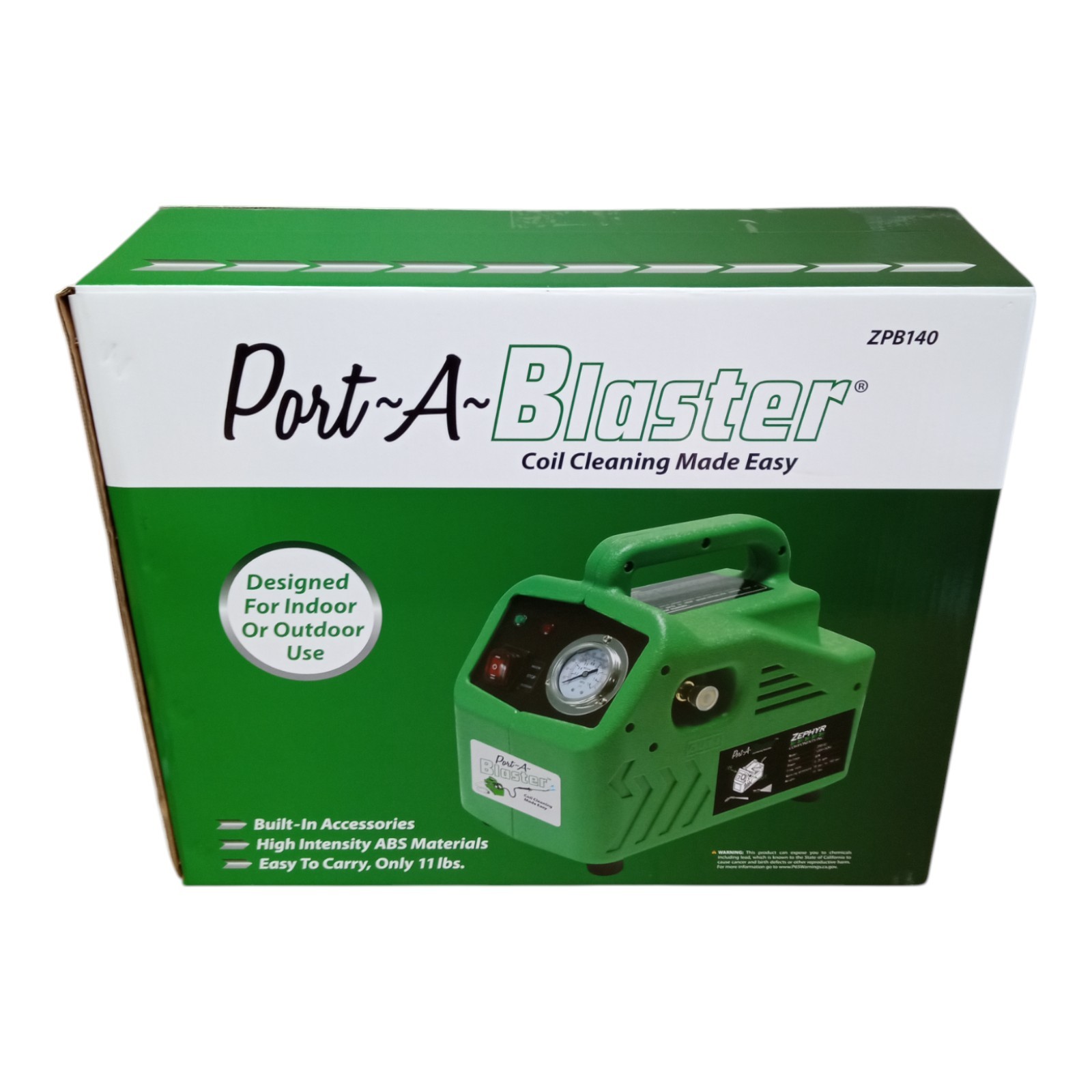 ZPB140 Port A Blaster HVAC Coil Cleaning Portable Pressure Washer