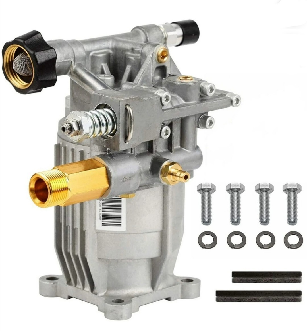 3/4″ Shaft Horizontal Pressure Washer Pump 3000 PSI, 2.5 GPM, Replacement Pump