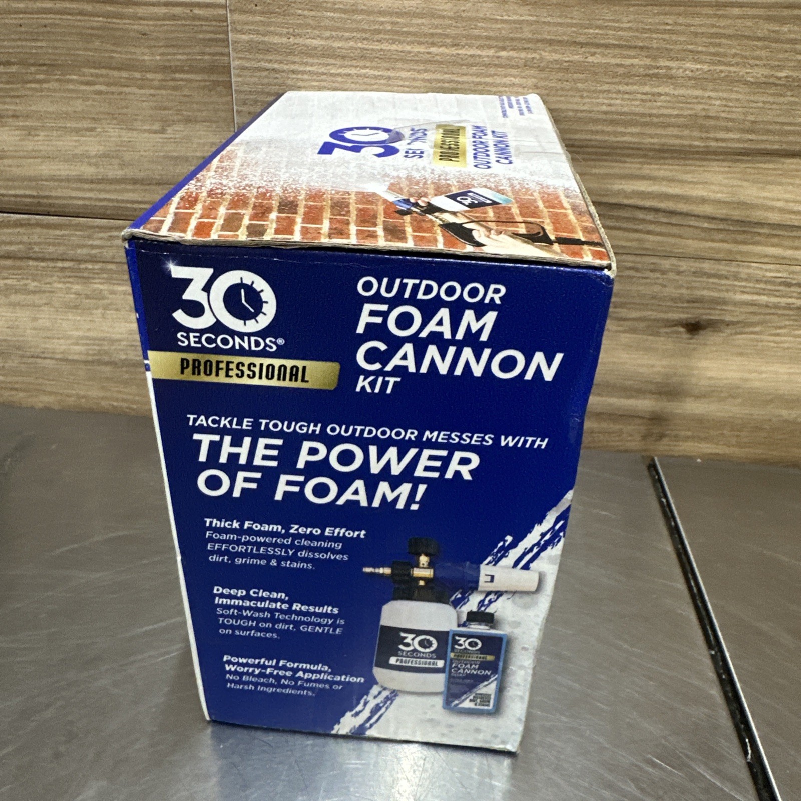 Foam Cannon Kit – Pressure Washer Sprayer + 8 Fl. Oz. Soap – Foaming Cleaner for