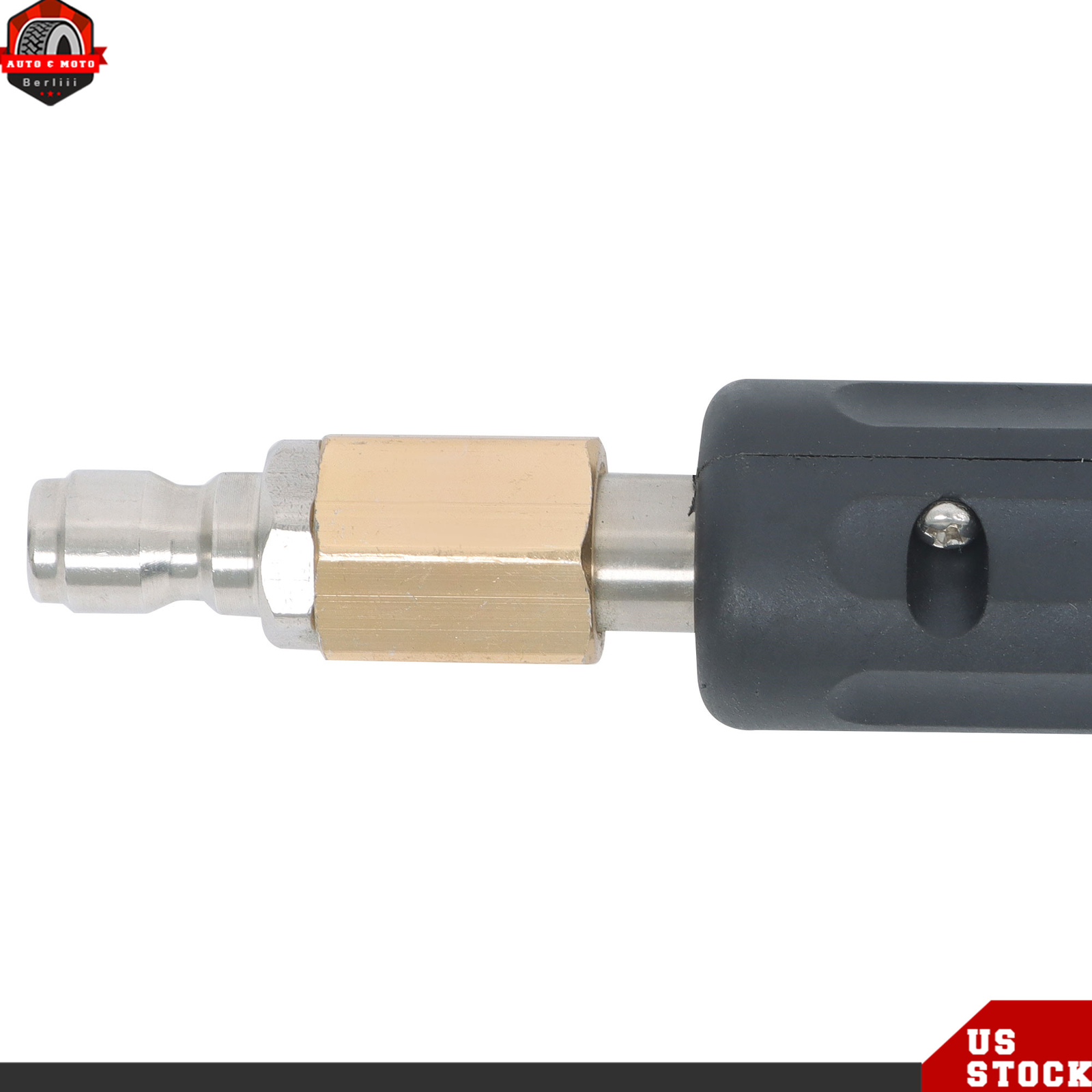 High Pressure Washer Gun Extension Wand Lance Gutter Cleaner Nozzles Kit 4000PSI
