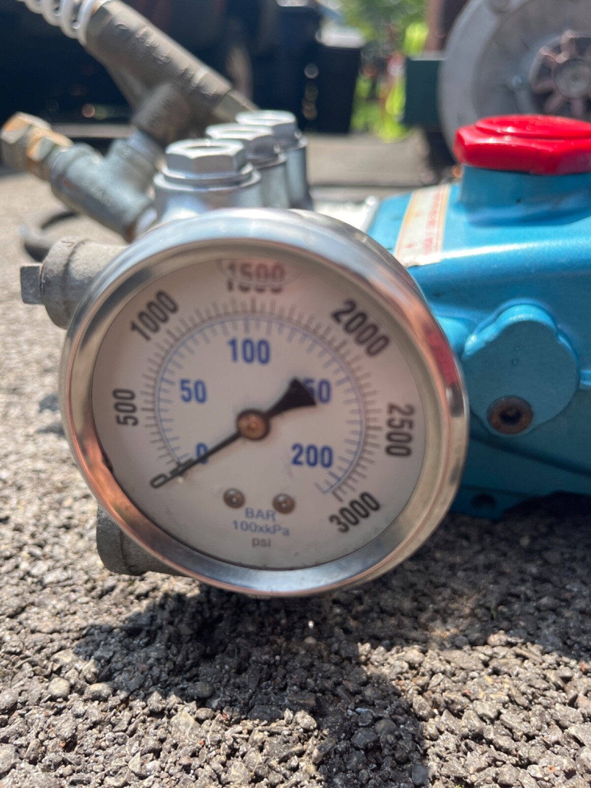Industrial Pressure Washer Set-up