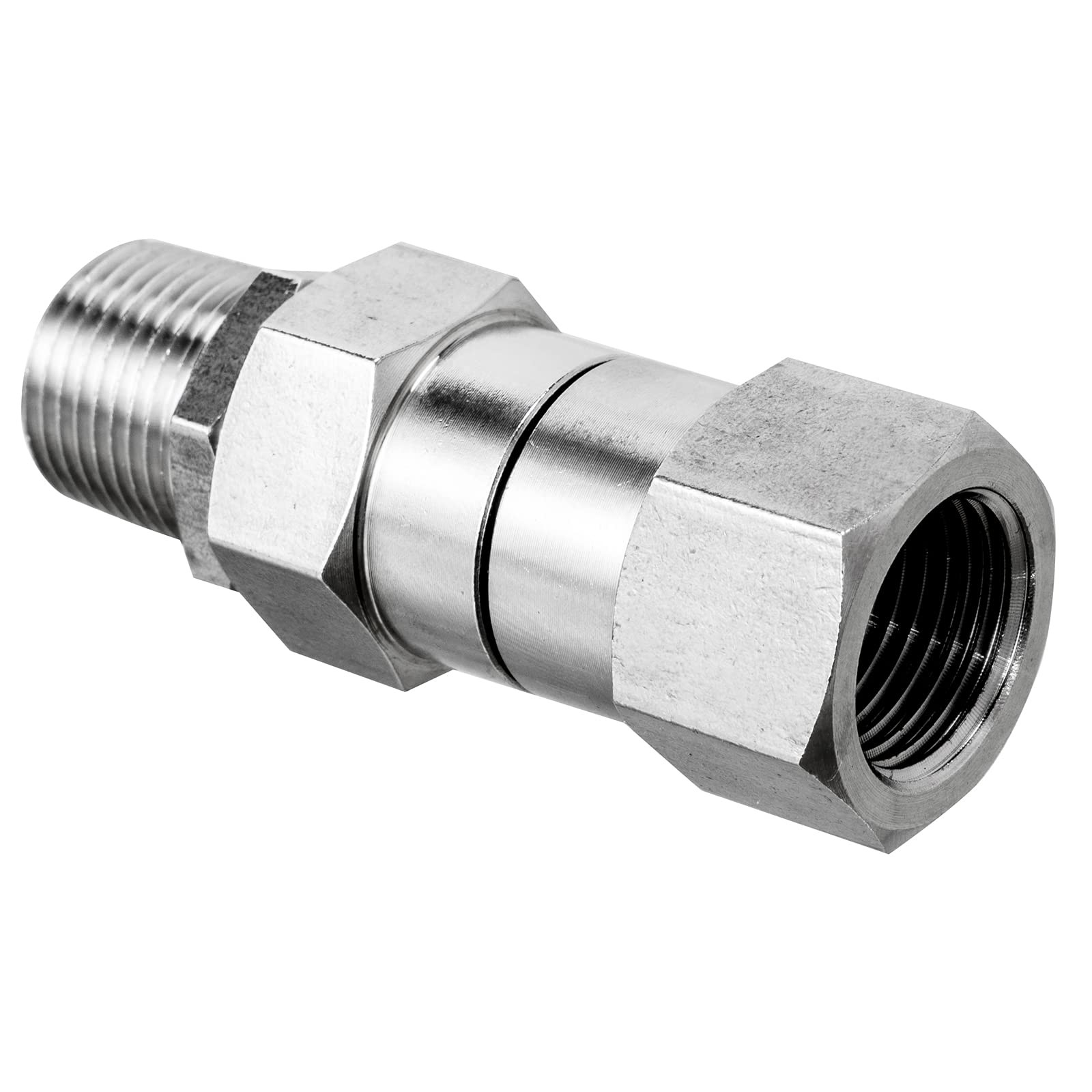 Pressure Washer Swivel, 3/8 Inch NPT Thread Pressure Washer Fittings, 5000 PS…