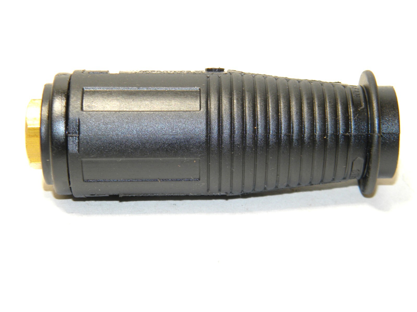 Pressure washer adjustable spray nozzle