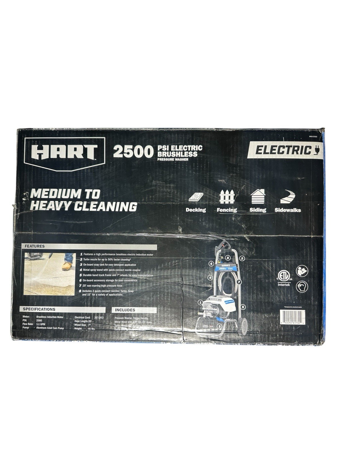 HART 2500 PSI Pressure Washer