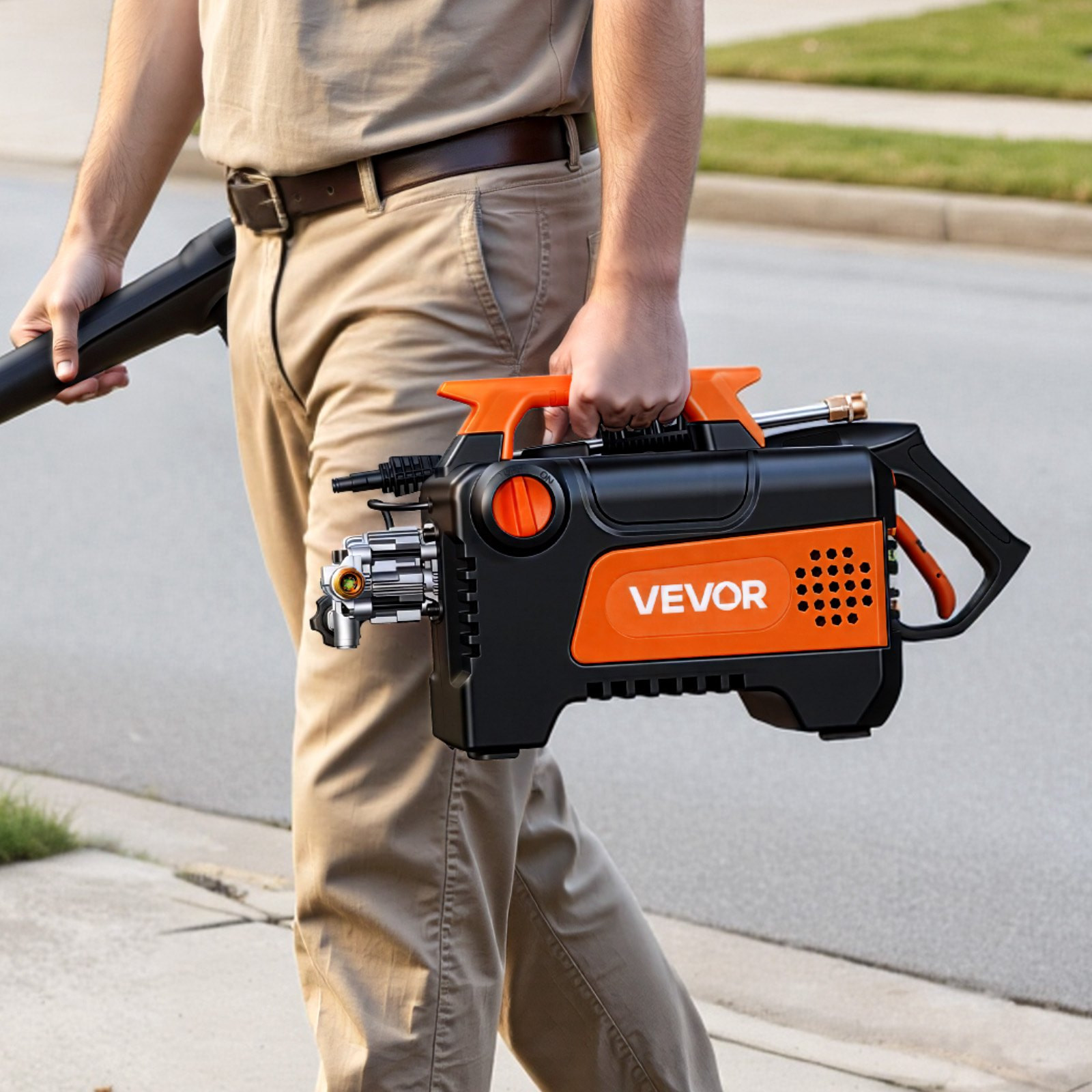 Electric Pressure Washer 1958 PSI 2.5 GPM Power Washer w/ 4 Nozzles