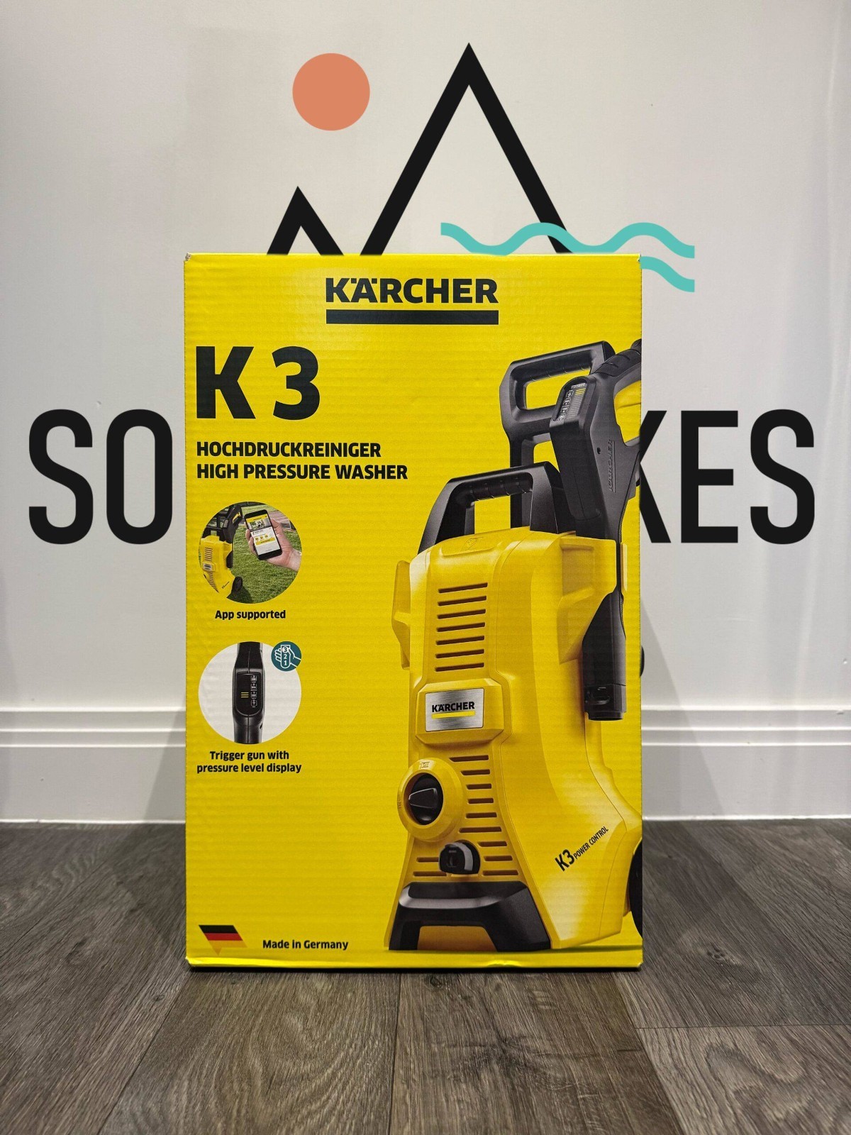 Karcher K3 Power Control Electric Pressure Washer 2100 PSI 1.45 GPM 2 Spray Wand