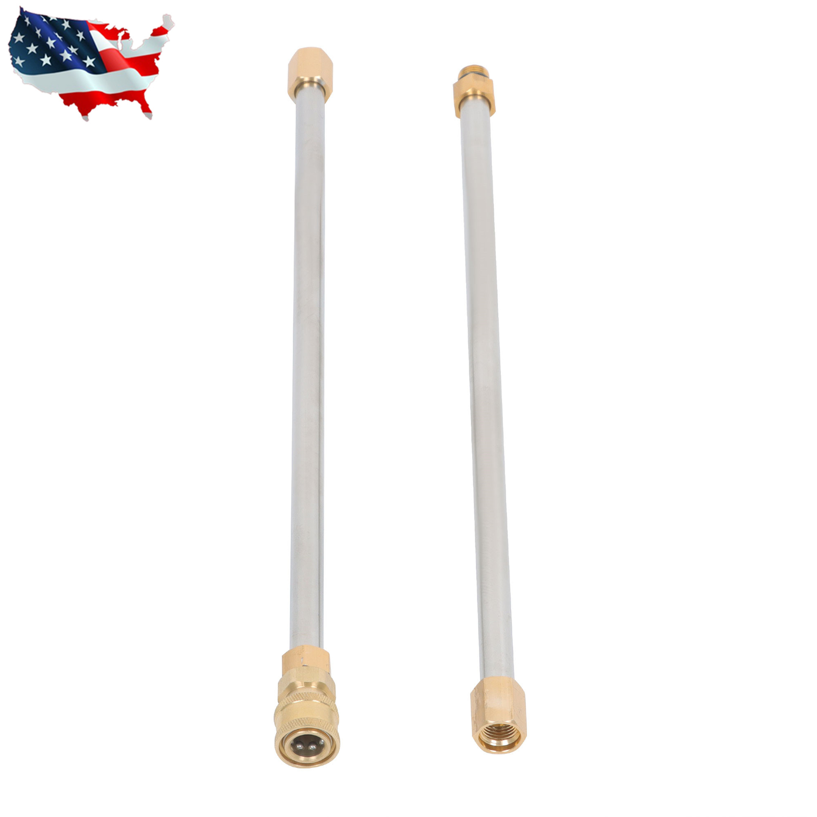 Pressure Washer Extension Wand Upgraded Power Washer Lance with Nozzle Tips 97in