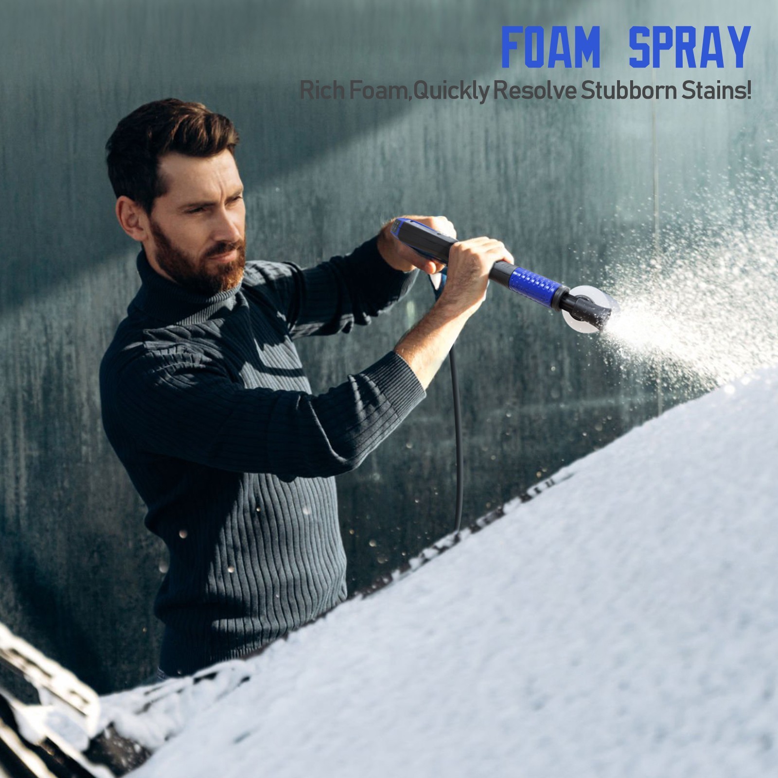 Pressure Washer 4500PSI 3.9GPM Adj-15-Level Touch Screen,car,garden,yard,fence