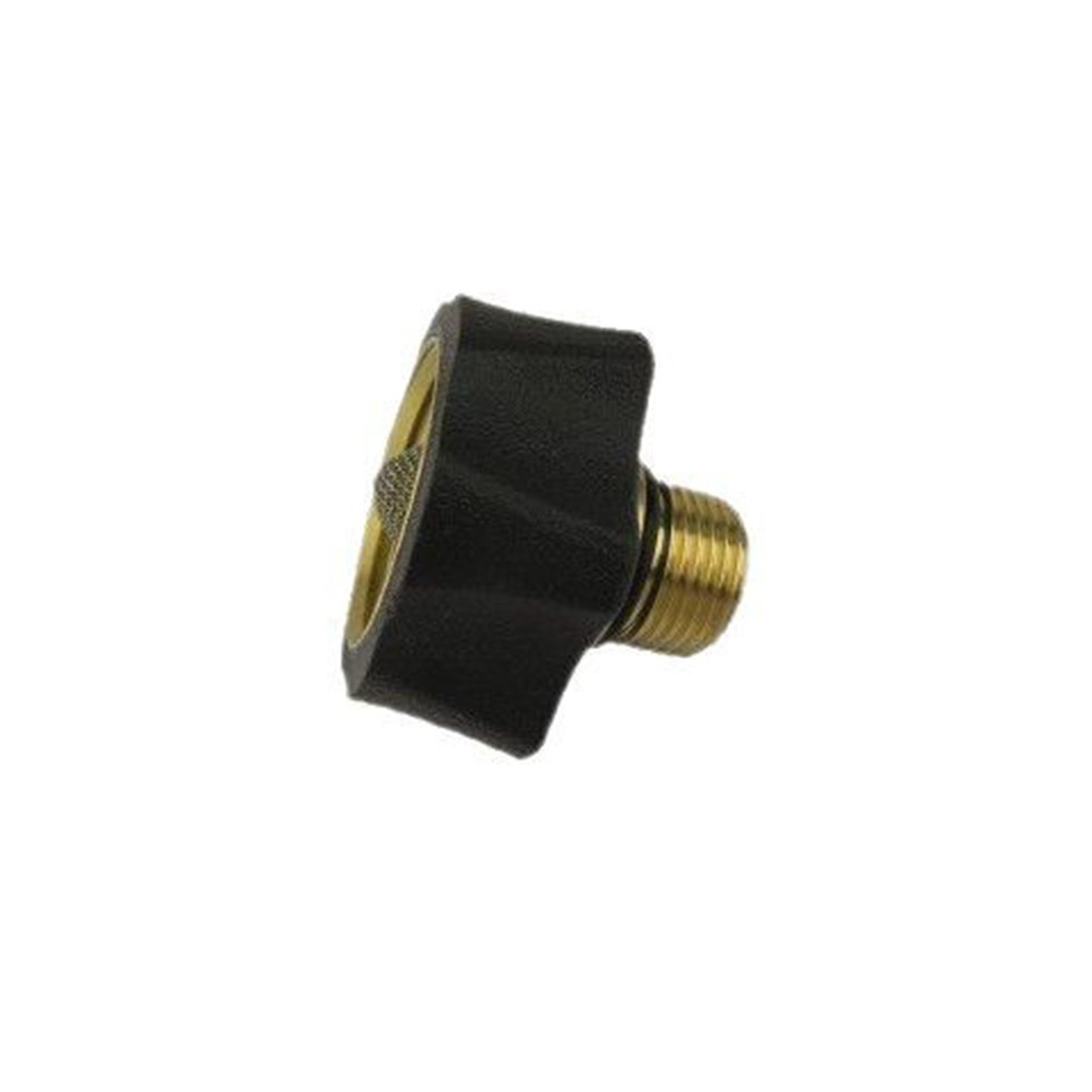 Anodized Aluminum Water Inlet Fitting for Pressure Washing Applications