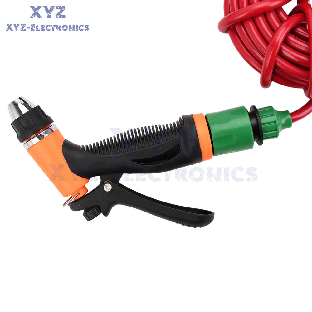 DC12V 80W High Pressure Self-Priming Car Portable Washer Water Pump Kit