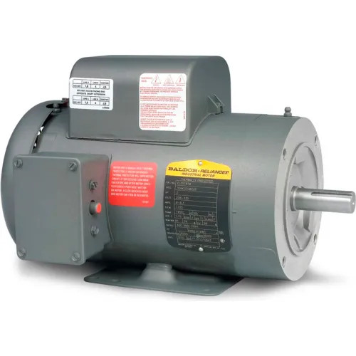 Baldor Motor 4.0 HP, 115/208/230V 1 PH, 3450 RPM, 56C Frame