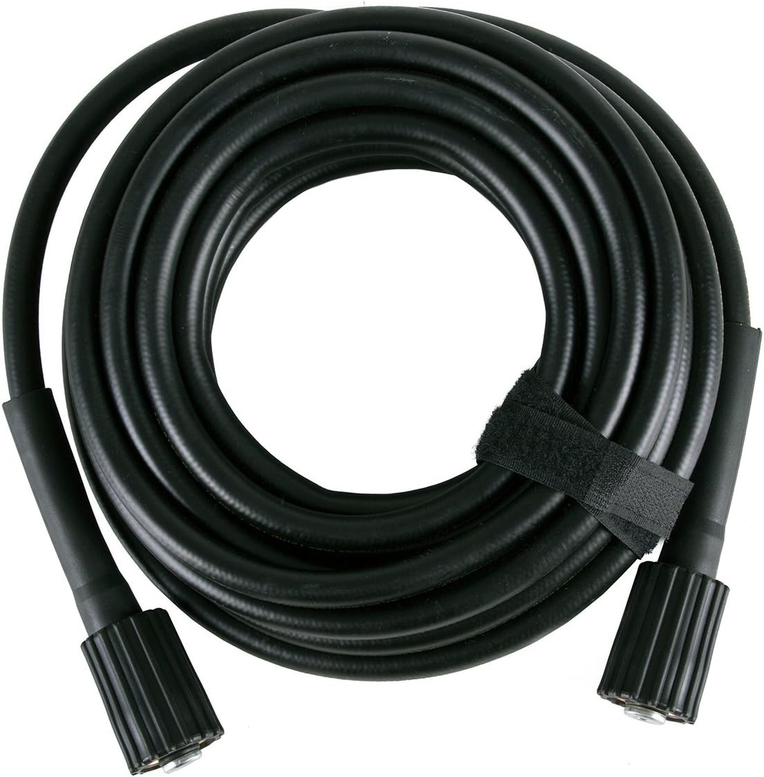 25-Foot Universal 1/4-Inch Pressure Washer Hose – 3300 PSI Durable Rubber