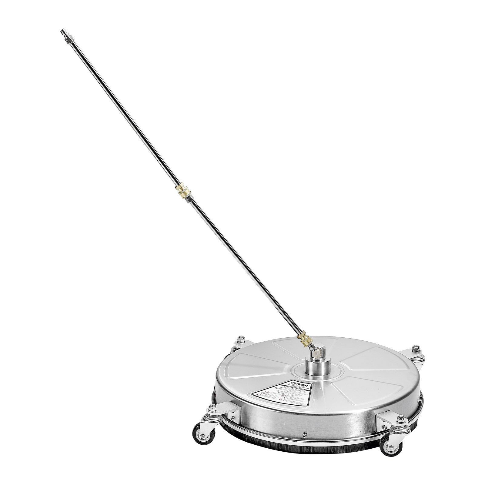 4000PSI 18in 4-Wheel Surface Cleaner & Quick Connect & Stainless Steel