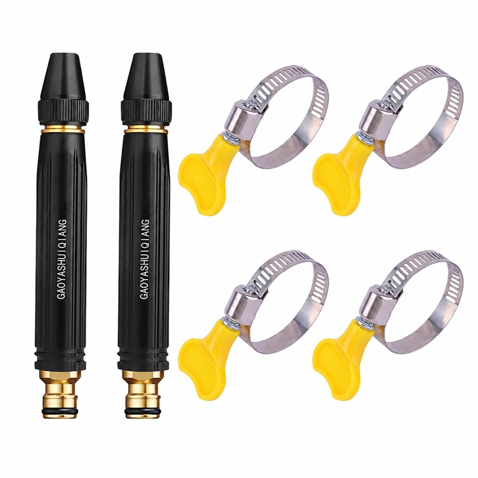 2pcs High Pressure Hose Nozzle Water Gun for Car Wash Garden Pressure Booster US