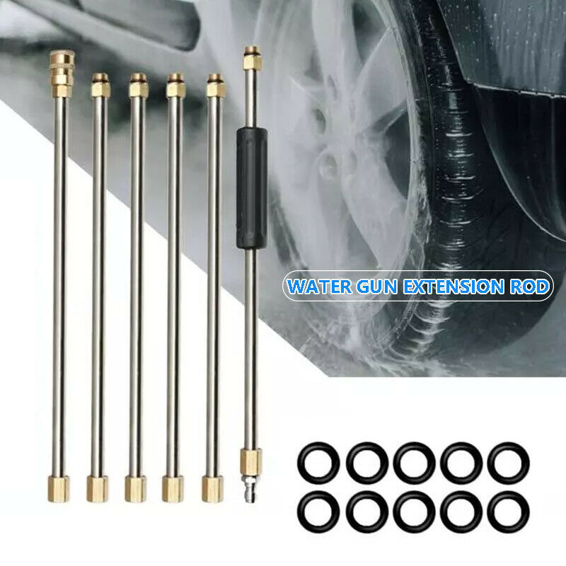 4000PSI High-Pressure Washer Extension Wand Replace Lance Gutter Cleaner Nozzle.