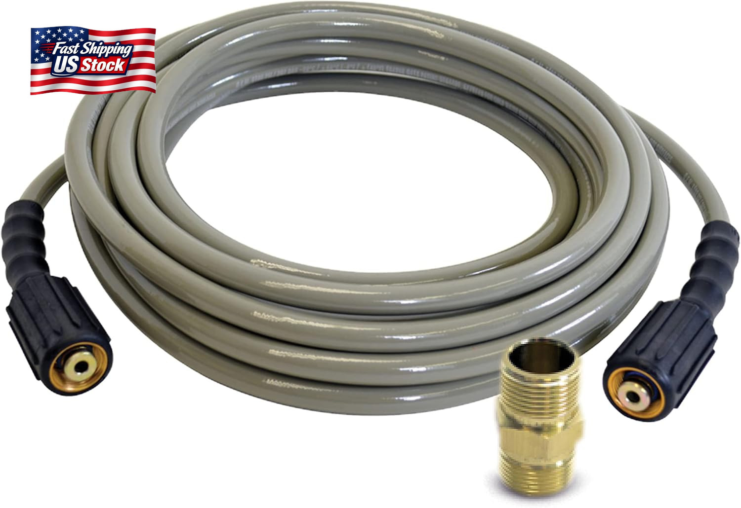 Simpson Cleaning 40224 Morflex Series 3300 PSI 25-Foot Pressure Washer Hose and