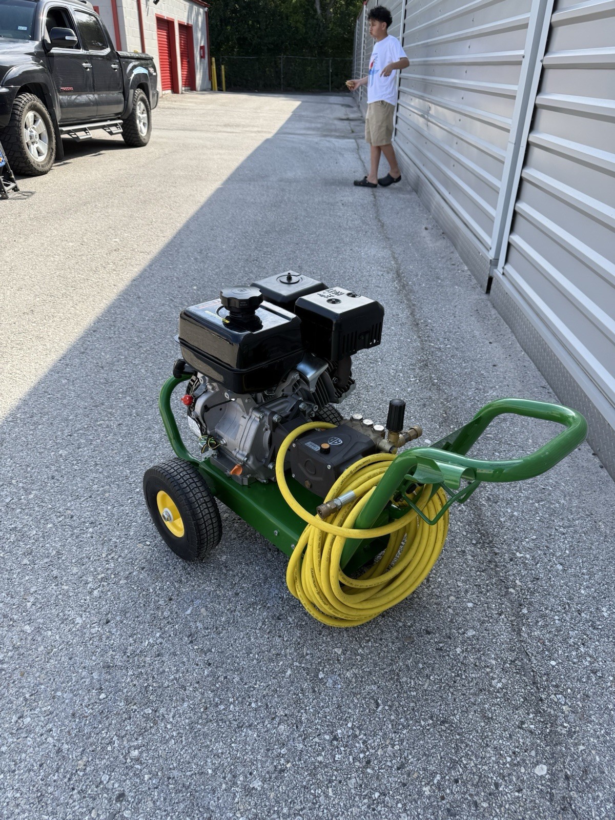 John Deere PR-4200GM 4200 PSI Gas Cold Water Pressure Washer w/ Hose Gun Wand