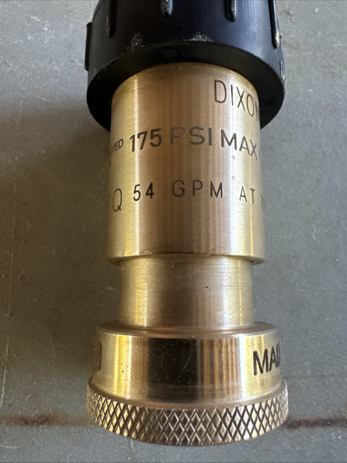 175 PSI Brass high pressure Dixon Powhaton spray nozzle