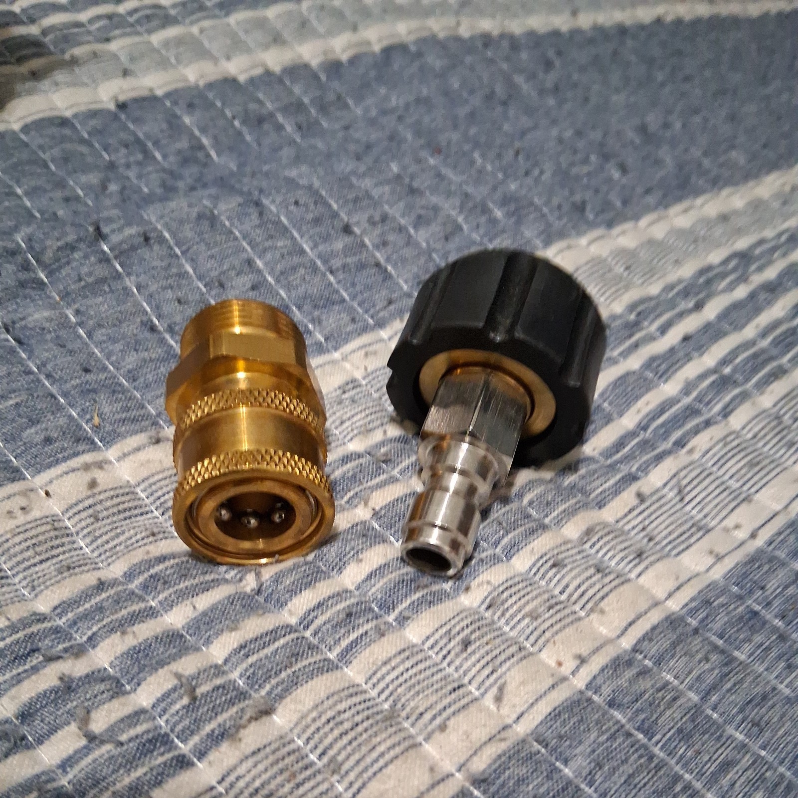 Pressure Washer Adapter Set M22 14mm to 3/8 inch Quick Connect and Disconnect…