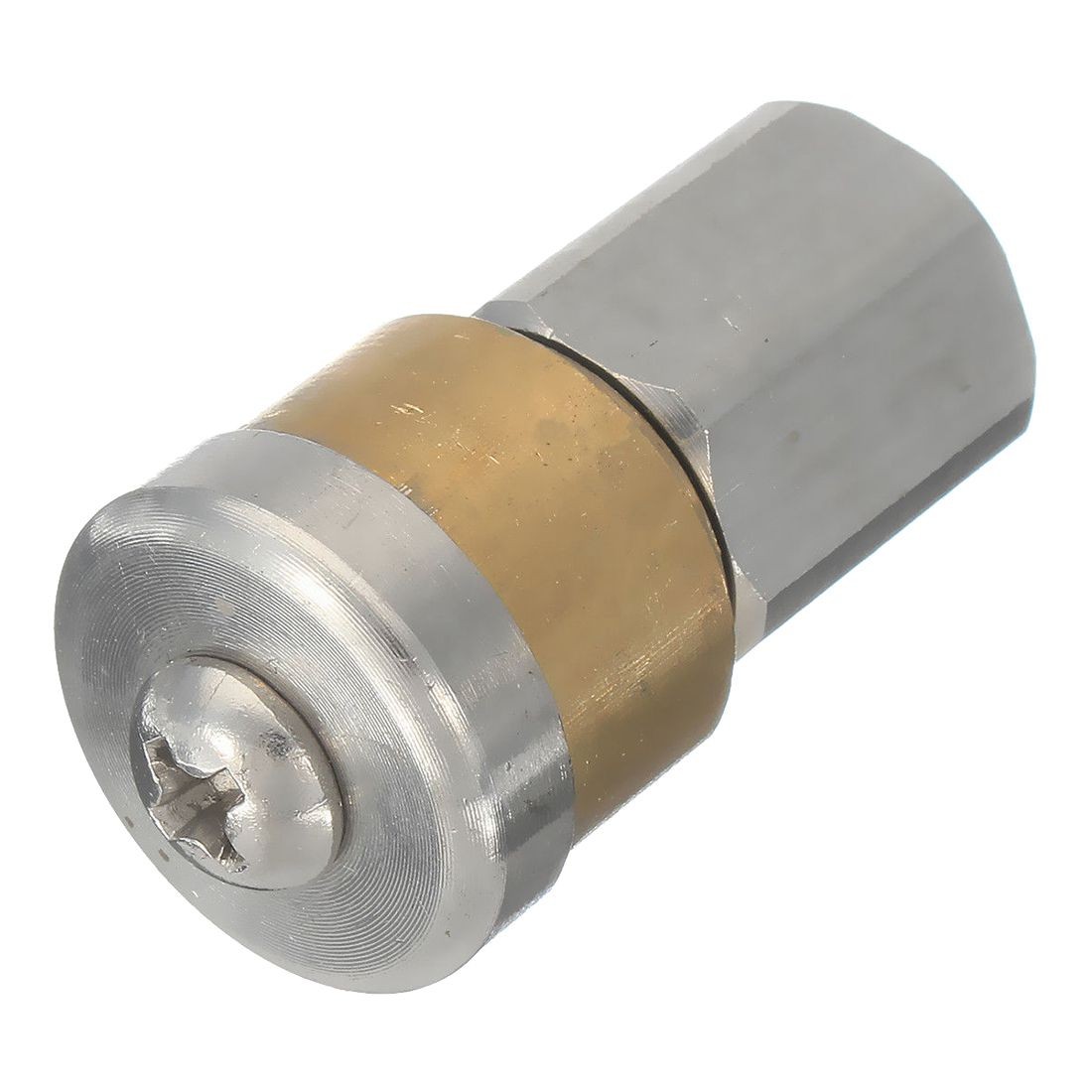Steel Pressure Washer Sewer Cleaning Pipe Jetter Rotary Nozzle 3 1/8 inch7645